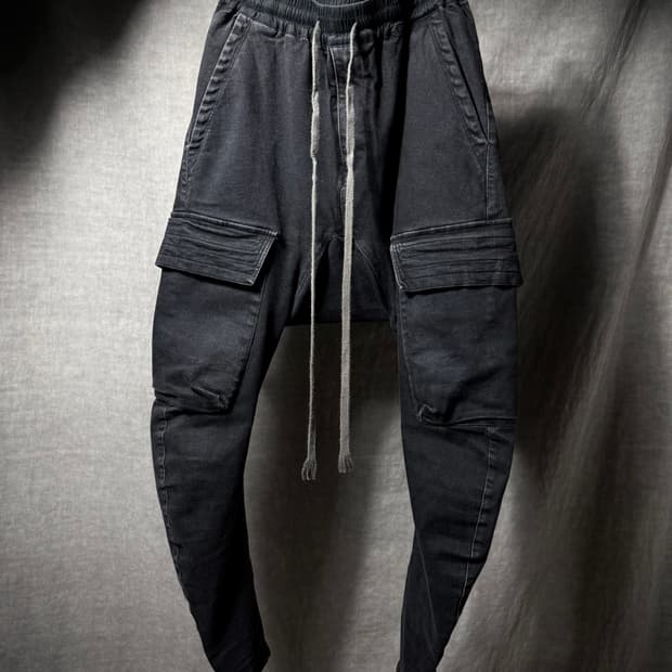 A.F Artefact Sarouel Denim Cargo Pants  