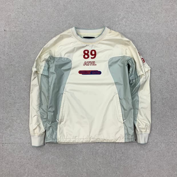 Pearly Gates 파리게이츠 우븐 풀오버 바람막이