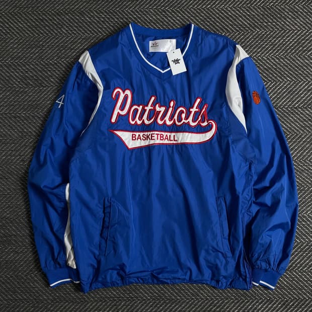 USA 오리지날 빅로고 컬리지 우븐 웜업 o 3383