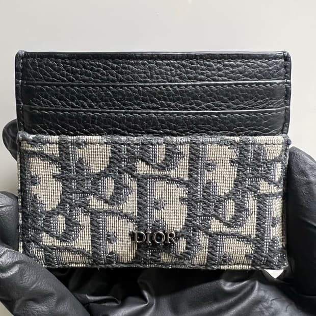 디올 오블리크 카드지갑