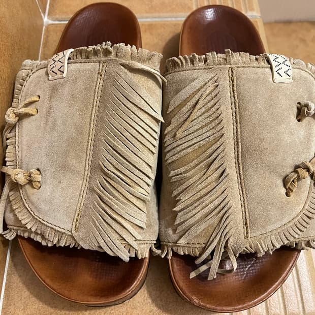 VISVIM CHRISTO SHAMAN FOLK SANDALS 
