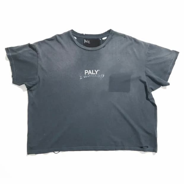 팔리할리우드 CORE LOGO TEE VINTAGE BLACK