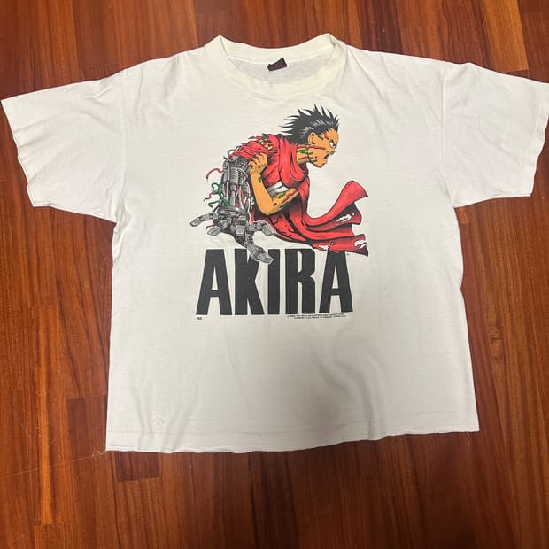 90s 아키라 og 로봇팔 반팔티 xl