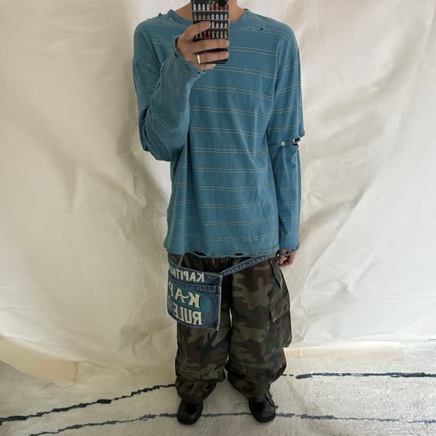 FACCIES Border Detachable Long Sleeve