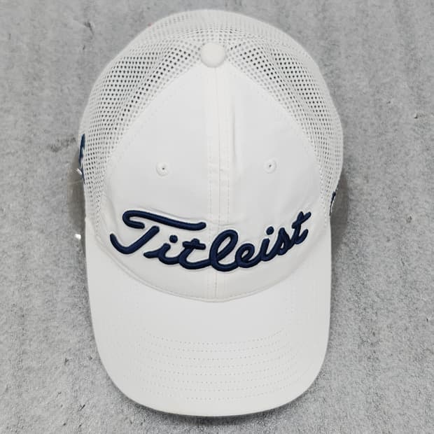 타이틀리스트 정품 Pro V1 골프모자 화이트