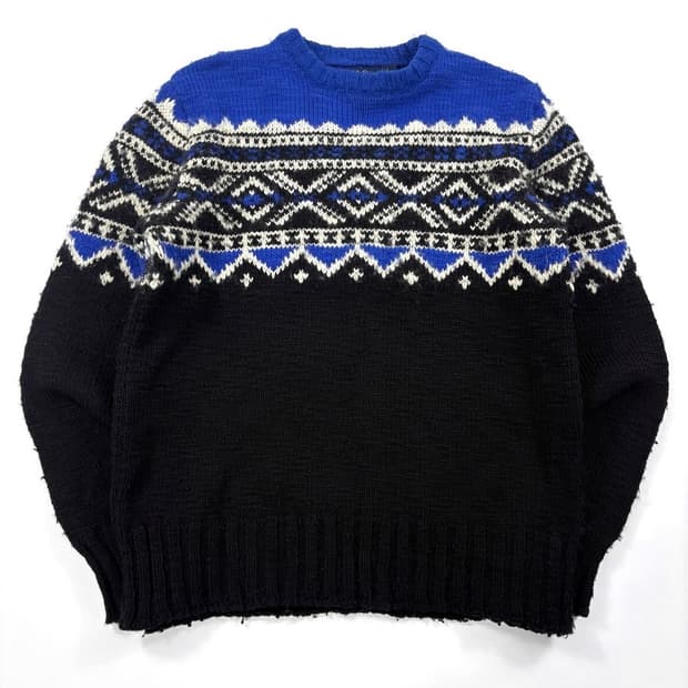 폴로 페어아일 니트