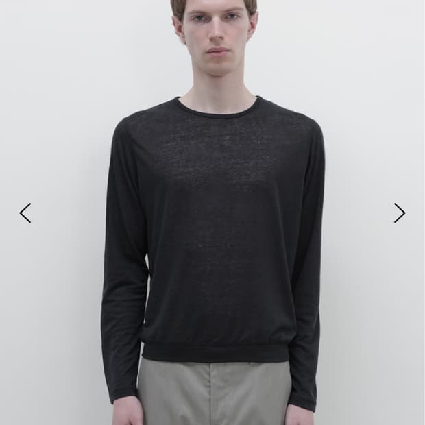 Les fin linen top