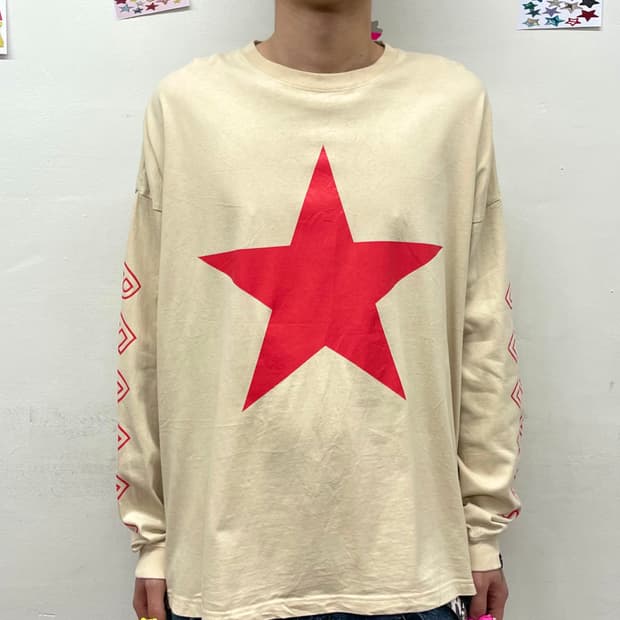 Red Big Star Beer Long Sleeve 