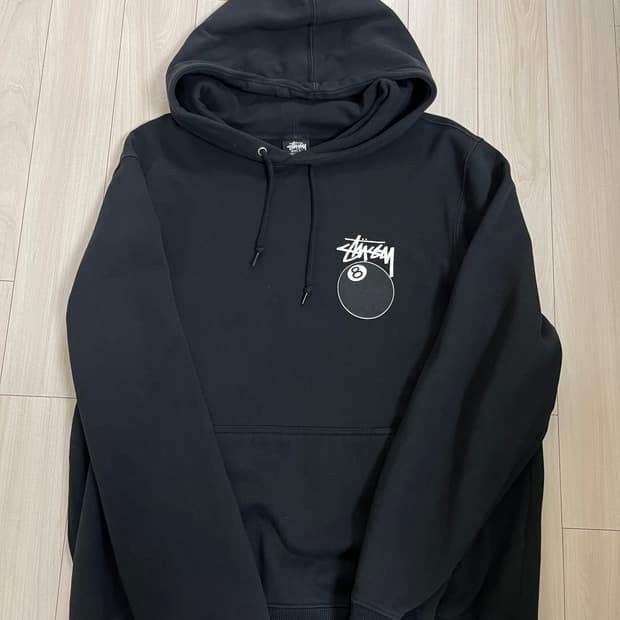 스투시 8볼 후드티