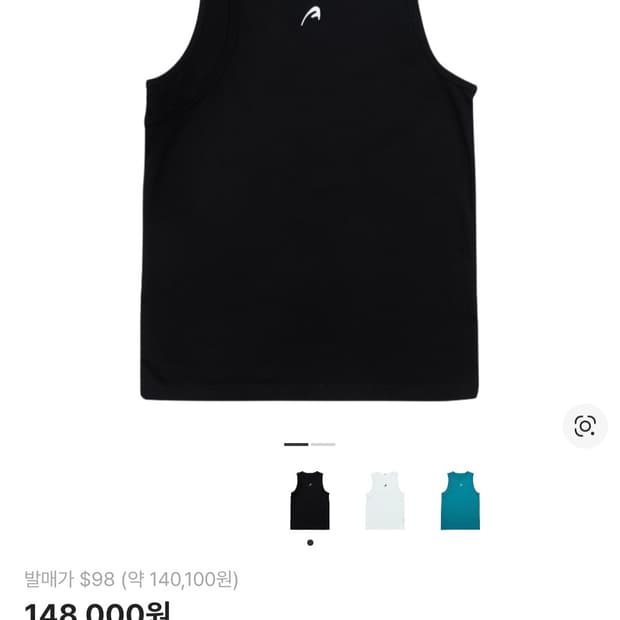 미시착 아더에러 로고 슬리브 나시 a2, a3