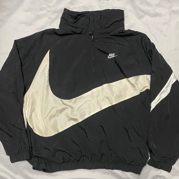 나이키 빅스우시 아노락 블랙 XXL