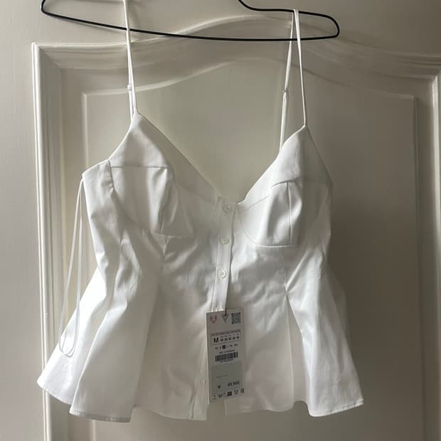 Zara 뷔스티에 탑
