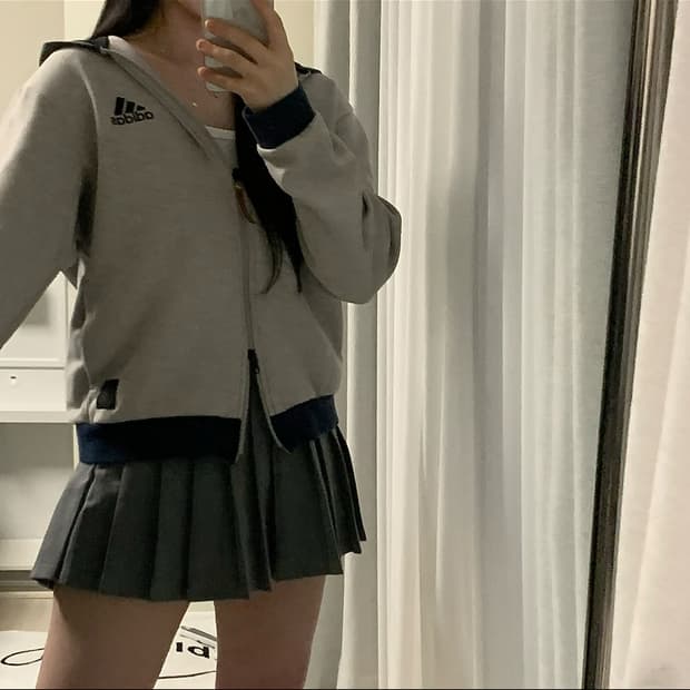 아디다스 후드집업