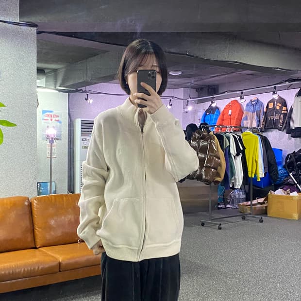 폴로 랄프로렌 베이지포니 니트 집업 B4201