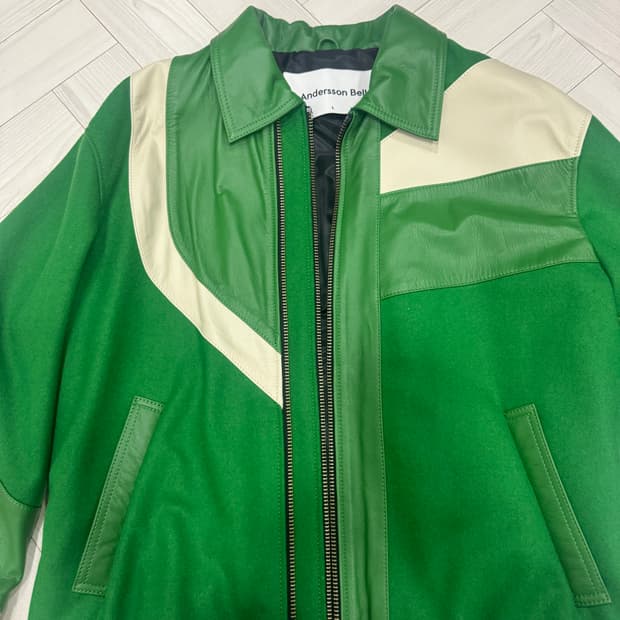 [L] 앤더슨벨 모터사이클 가죽 자켓 판매