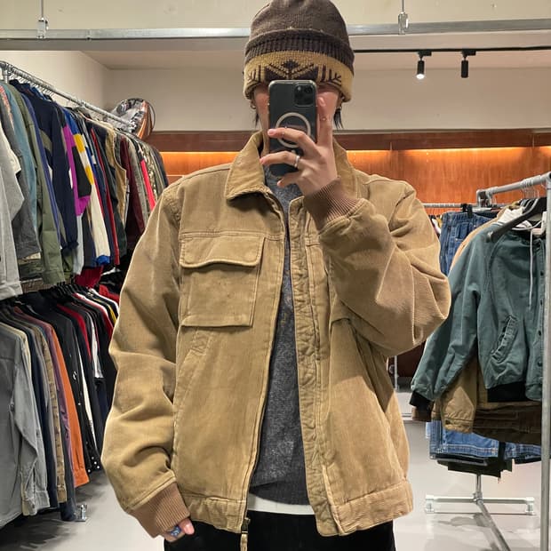 빈티지 코듀로이 자켓