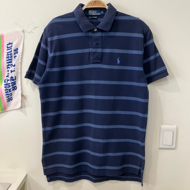 651 폴로 스트라이프 카라 반팔 pk