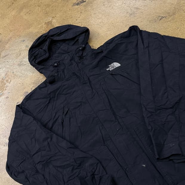 [정품/L] 노스페이스 블랙 바람막이 후드 자켓 b14