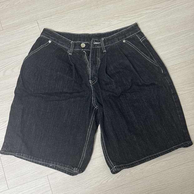 데님 숏 팬츠