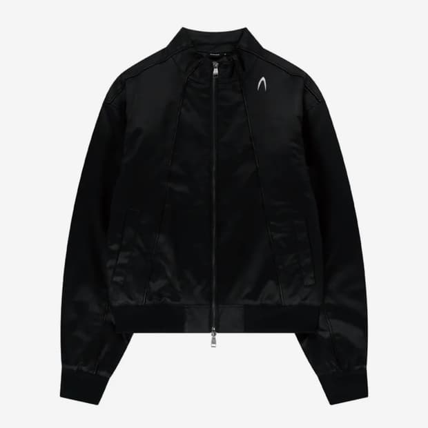 아캄 파이핑 레더 자켓