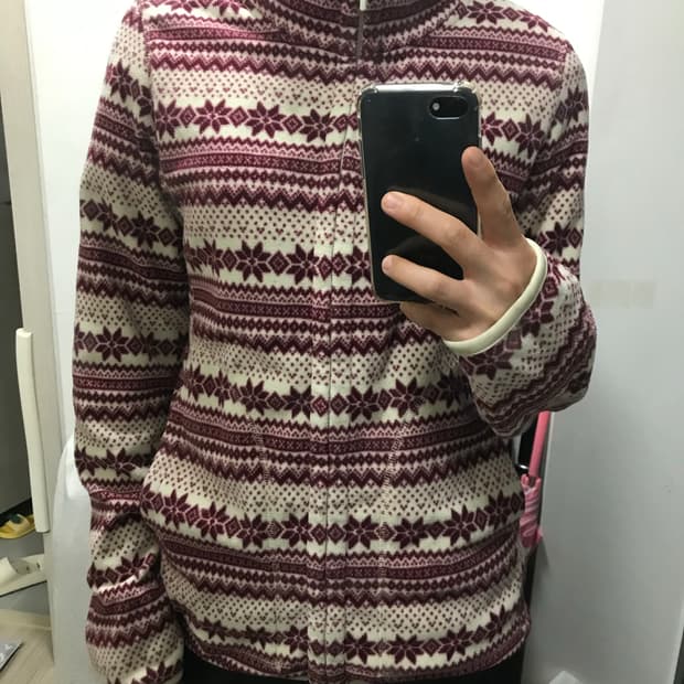 유니클로 노르딕 후리스