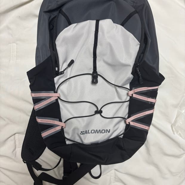 살로몬 퀵레이스 LT 백팩 라이트그레이