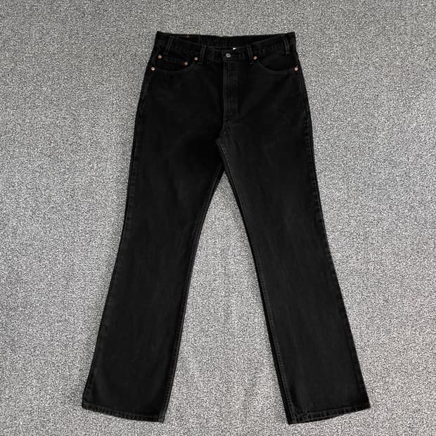 90s 빈티지 리바이스 517 블랙 허리45cm
