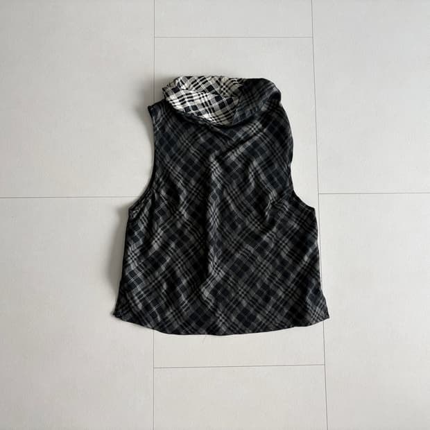 check drape top