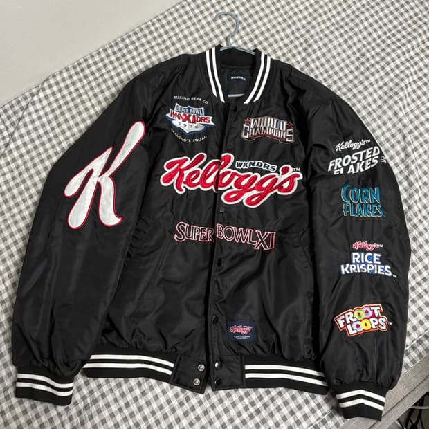 위캔더스 KELLOGGS H.O.F JK (BLACK) L 팝니다