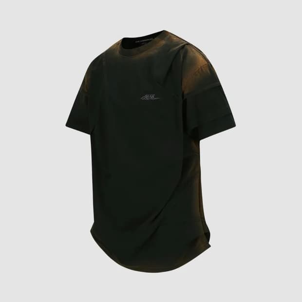 [앤더슨벨] 마드로 그라디언트 티셔츠 atb1079m(BLACK)