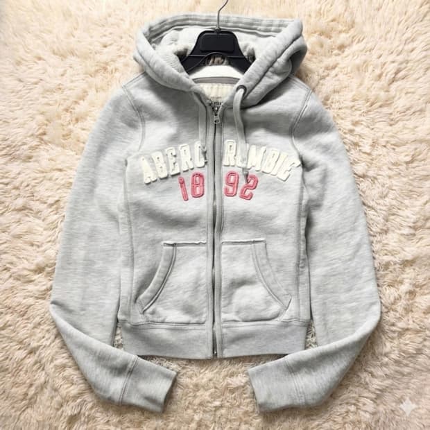 아베크롬비 대대장급 그레이 딱붙 후집