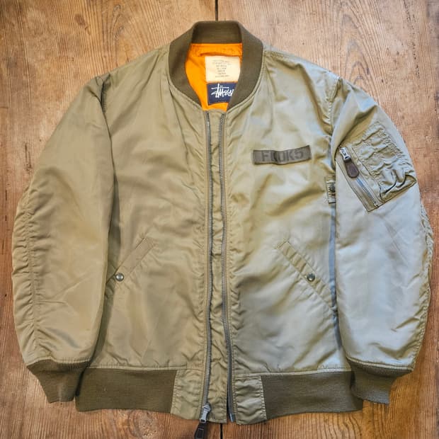 90s 빈티지 아카이브 스투시 ma-1