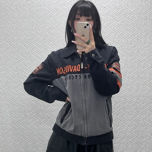할리데이비슨 디트로이트 스트릿 모터사이클 레이싱 자켓 100 C12385