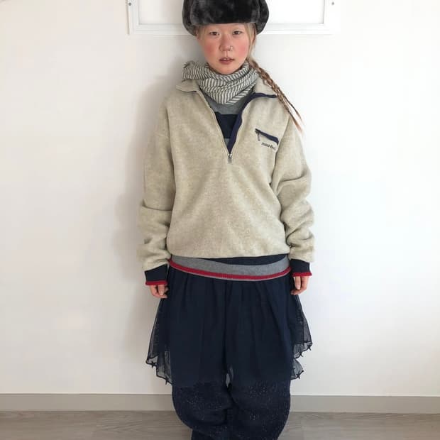 차일드매거진 몽벨 후리스 코디셋