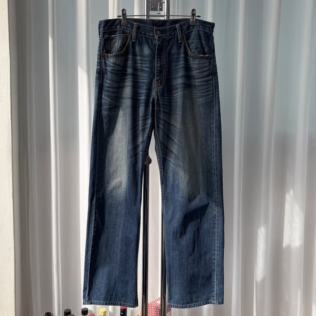 [33인치]리바이스 JPN 00s 703 빈티지워싱 데님 팬츠