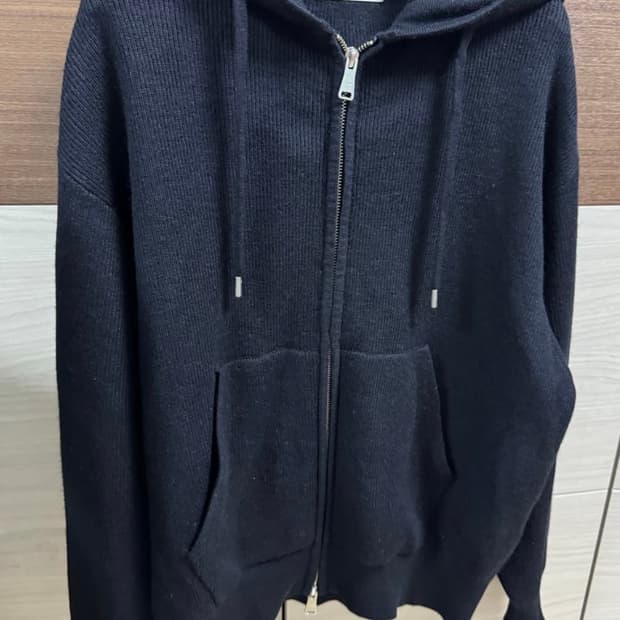 쿠어 에센셜 니트 후드 집업 Msize