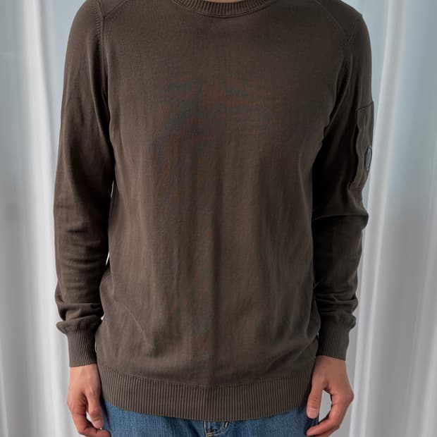 [L]CP컴퍼니 C.P.COMPANY 렌즈 와펜 니트