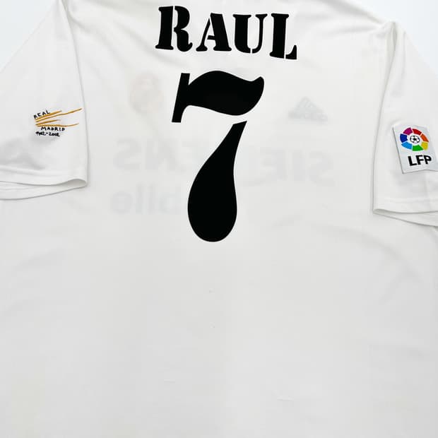 아디다스 02-03 레알 마드리드 100주년 홈 리그킷 라울
