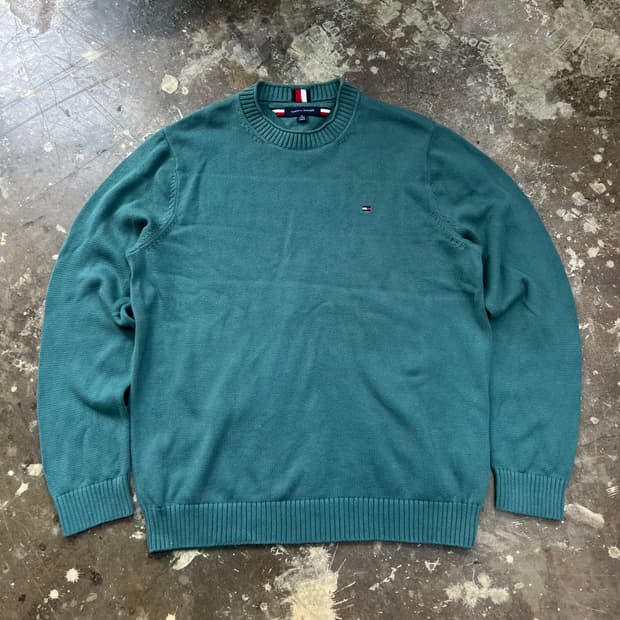 XL) 타미힐피거 니트 스웨터