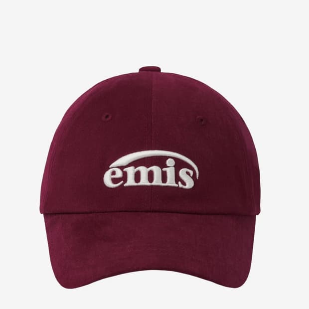 이미스 NEW LOGO EMIS CAP - BURGUNDY