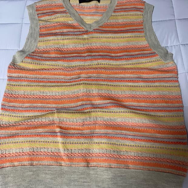 Comme des garcons knit vest