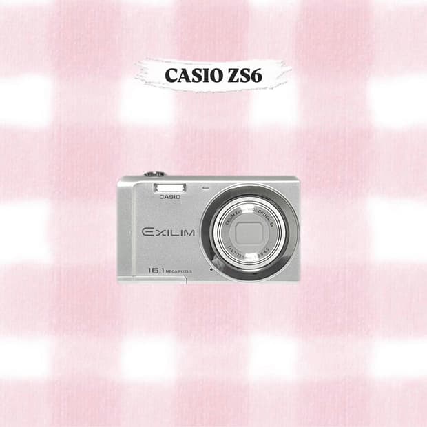 카시오 엑슬림 ZS6 / Z28 실버 빈티지디카