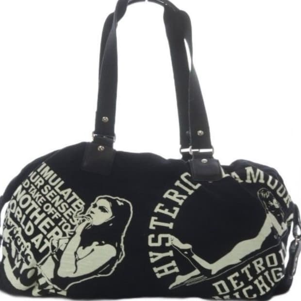 히스테릭 글래머 HYSTERIC GLAMOUR 역대 히스걸 보스턴백 핸드