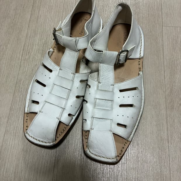 르메르 피셔맨 샌들 화이트 42