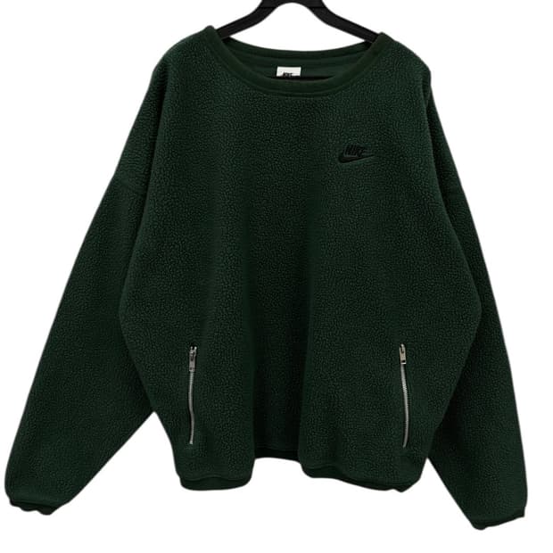 나이키 양털 스우시 맨투맨