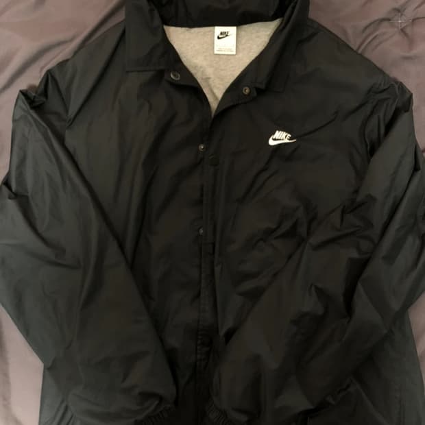 나이키 클럽 코치자켓