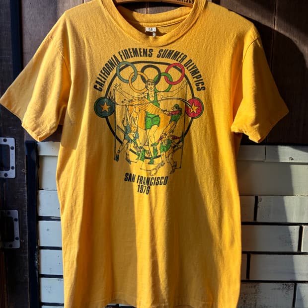 1976 California Firemens Olympics Tee