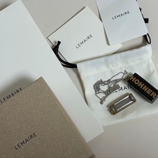 풀박) 정품 르메르 하모니카 목걸이 lemaire harmonica