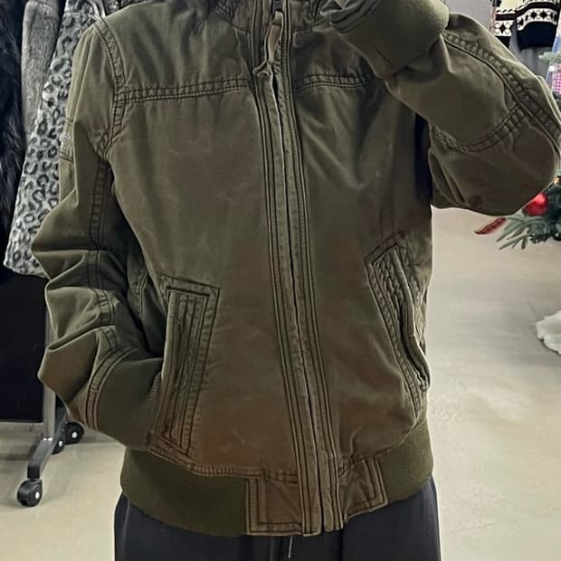 아베크롬비 헤리슨 면자켓