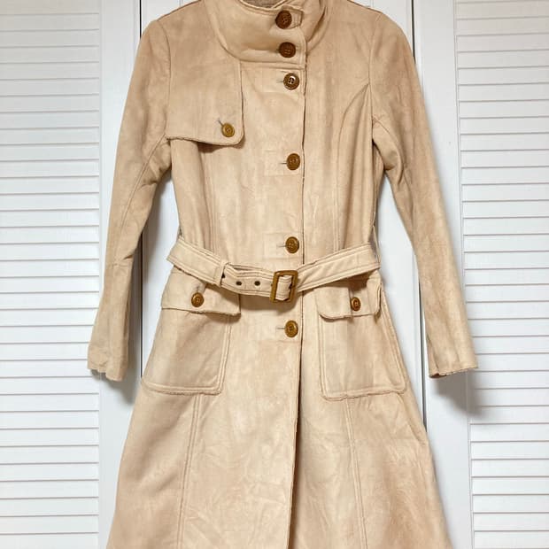 Comme Ca Ism 벨티드 코트